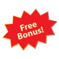 Free bonus