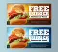 Free Burger Voucher Template