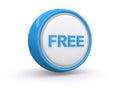 Free button Royalty Free Stock Photo