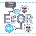 Free Chat Bot Fixing Error, Robot Virtual Assistance Element Of Website Or Mobile Applications, Artificial Intelligence