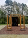 Free Climbing Artificial Wall for Children Empty Playground