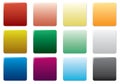 Free colored buttons set. Royalty Free Stock Photo