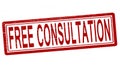 Free consultation Royalty Free Stock Photo