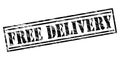 Free delivery black stamp