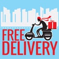 Free delivery Boy Ride Motorcycle Service