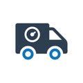 Free Delivery Icon Royalty Free Stock Photo