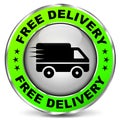 Free delivery icon