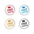 Free Delivery Stickers