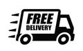 Free delivery Royalty Free Stock Photo