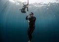 Free divers training