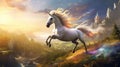 Free Download: Realistic And Whimsical Unicorn Hd Wallpaper Collection Royalty Free Stock Photo