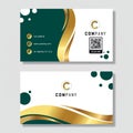 free download vector business card luxurious templates