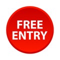 Free entry button Royalty Free Stock Photo