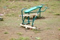 Free exercise equipment in open space