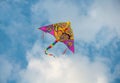 A free flight of kite Royalty Free Stock Photo