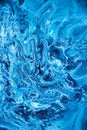 Free Flowing Blue and White Acrylic Paint 9