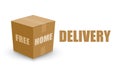 Free home delivery card board box