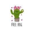 Free hug Royalty Free Stock Photo