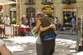 Free hugs in Barcelona