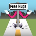 Free hugs