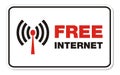 Free internet rectangle sign