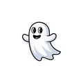 Free Laughing Ghost Cartoon Character Clipart Royalty Free Stock Photo