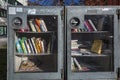 Free library with books for share in the streets of Salzburg, Austria Royalty Free Stock Photo