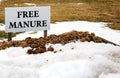 Free Manure Royalty Free Stock Photo