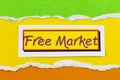 Free market business marketing trade design freedom government regulation