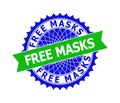 FREE MASKS Bicolor Clean Rosette Template for Seals