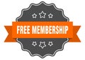 free membership label