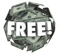 Free Money Ball Sphere Word Bonus Special Offer Deal