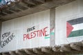 Free Palestine Gaza War Graffiti
