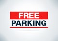 Free Parking Abstract Flat Background Design Illustration Royalty Free Stock Photo