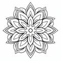 Free Printable Mandala Flower Coloring Pages For Adults