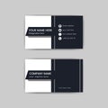 Free PSD corporate clean business card template