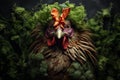 Free-range Organic eco chicken. Generate Ai Royalty Free Stock Photo