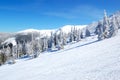 Freeride oblasť na Chopku v lyžiarskom stredisku Jasná