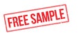 Free sample rubber stamp