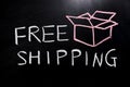 Free shipping Royalty Free Stock Photo
