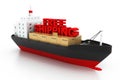 Free shipping concept Royalty Free Stock Photo