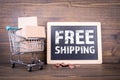 Free shipping concept Royalty Free Stock Photo