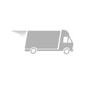 Free shipping icon, vector illustration Royalty Free Stock Photo