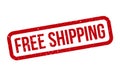 Free Shipping Rubber Grunge Stamp Seal Vector Illustration Royalty Free Stock Photo