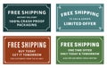 Free Shipping Stickers