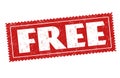 Free sign or stamp