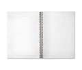 Free space of diary note paper