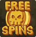 Free spins symbol for slots game Royalty Free Stock Photo