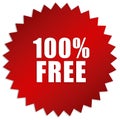 Free sticker Royalty Free Stock Photo