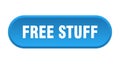 free stuff button Royalty Free Stock Photo